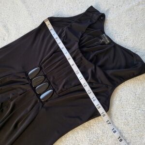 EnFocus Studio Black Sleeveless Dress Women's Size 12